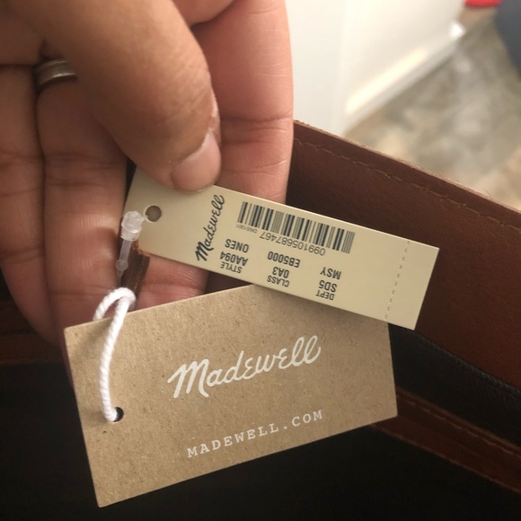 Madewell Medium Transport Tote (Calf Hair Edition) - Picture 4 of 6